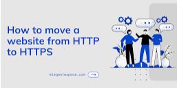 How to move a website to HTTPS