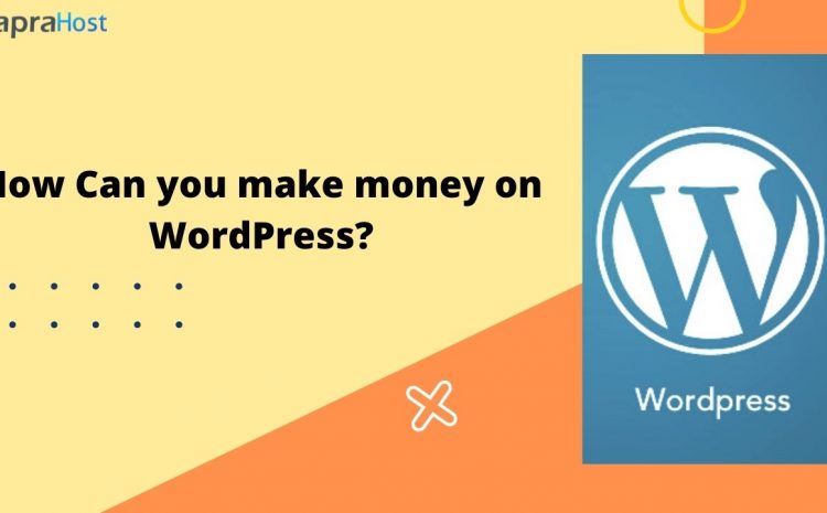 How Can you make money on WordPress?