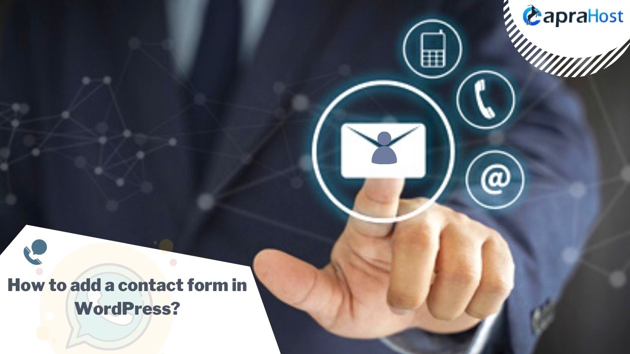 How to add a contact form in WordPress