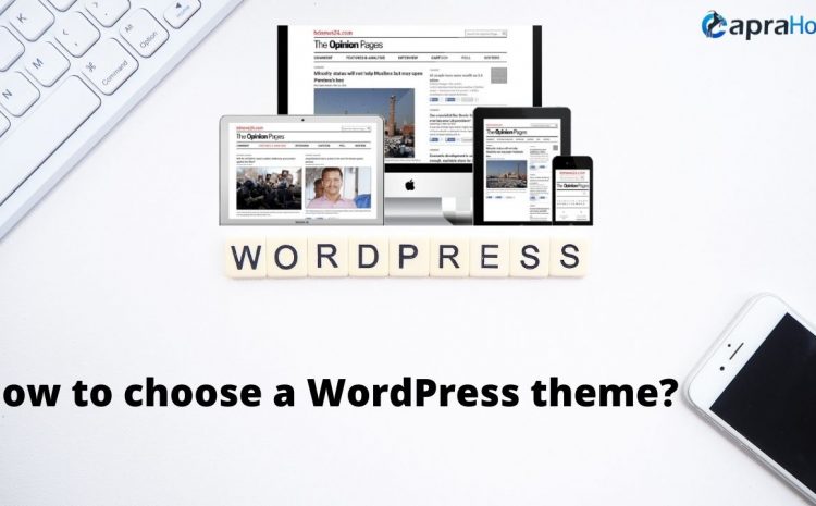 How to choose a WordPress theme