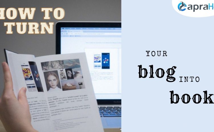 How turn your blog into a book