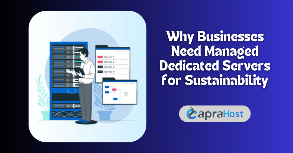 Why Businesses Need Managed Dedicated Servers for Sustainability