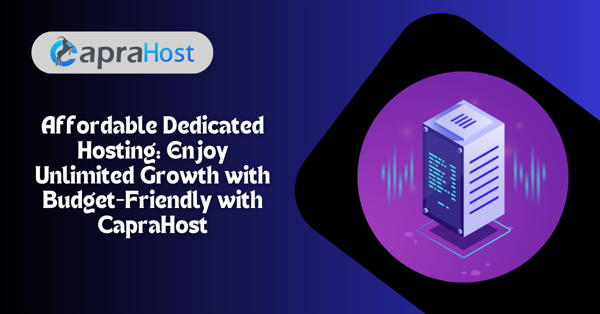 Affordable Dedicated Hosting