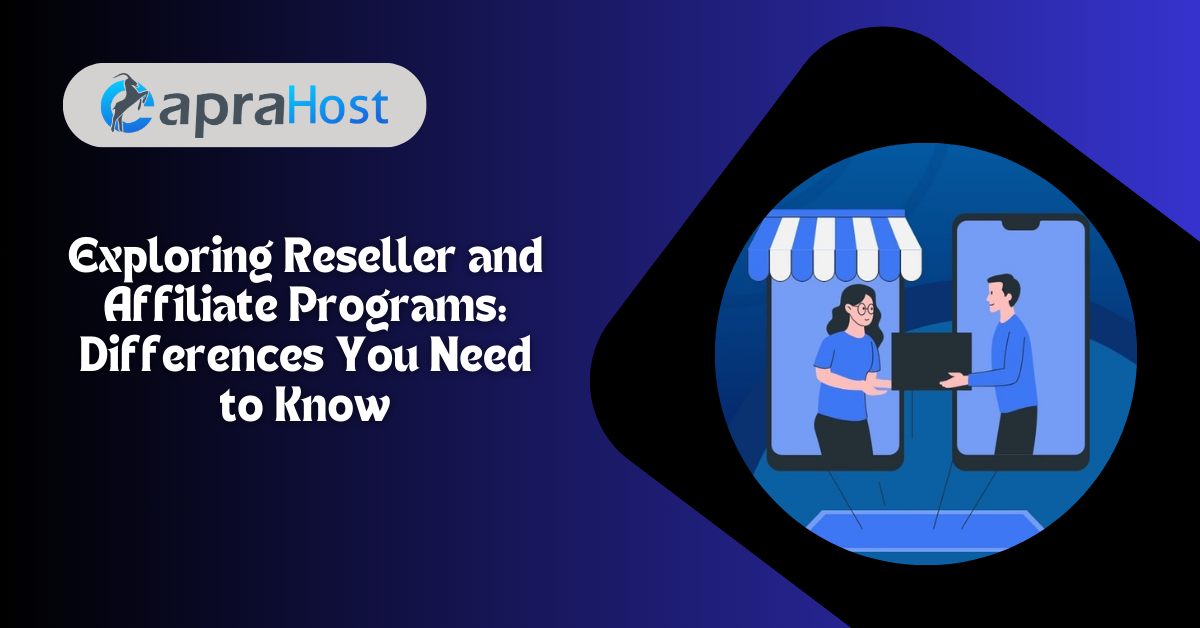 Exploring Reseller and Affiliate Programs Differences You Need to Know